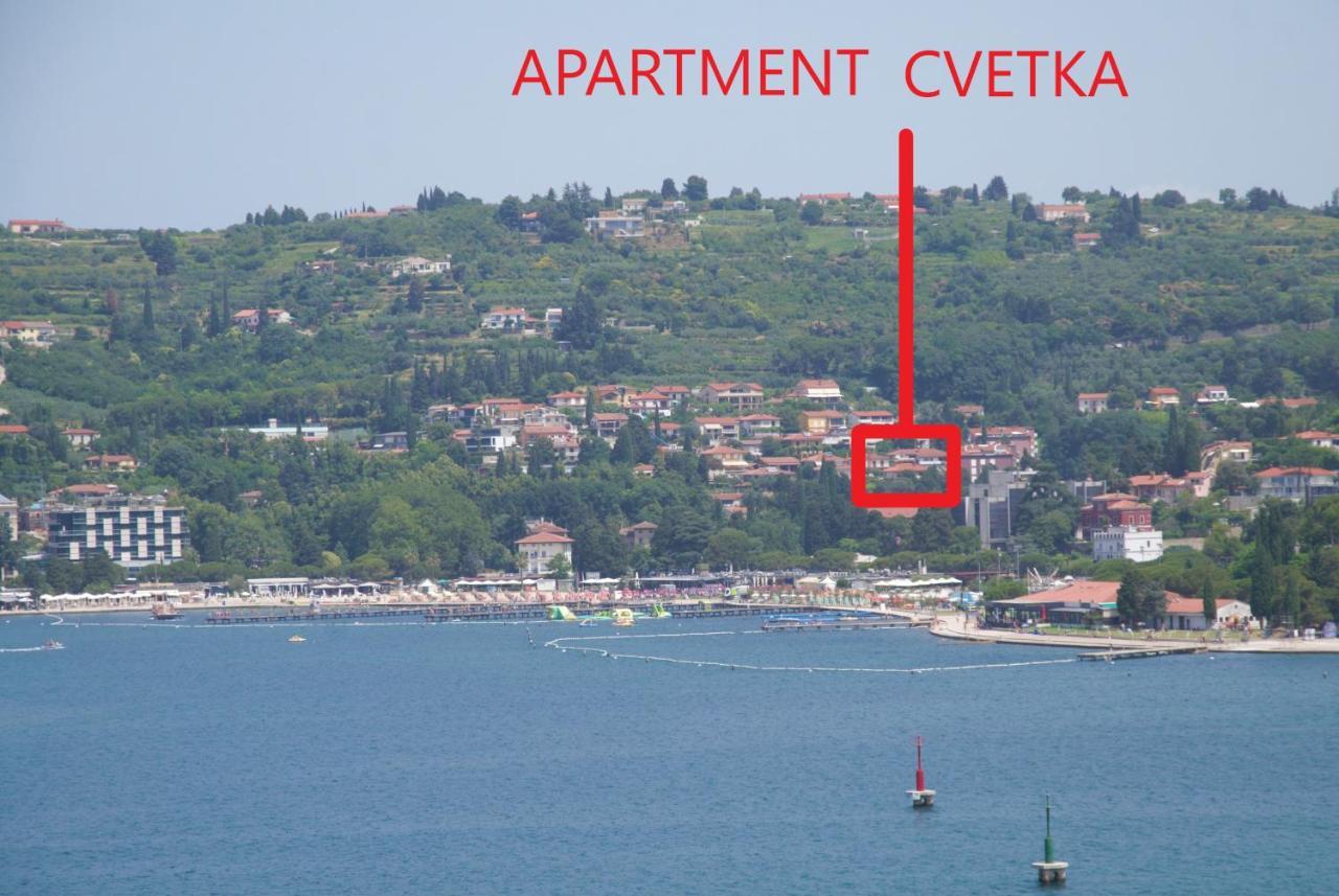 Apartment Cvetka Порторож Екстериор снимка